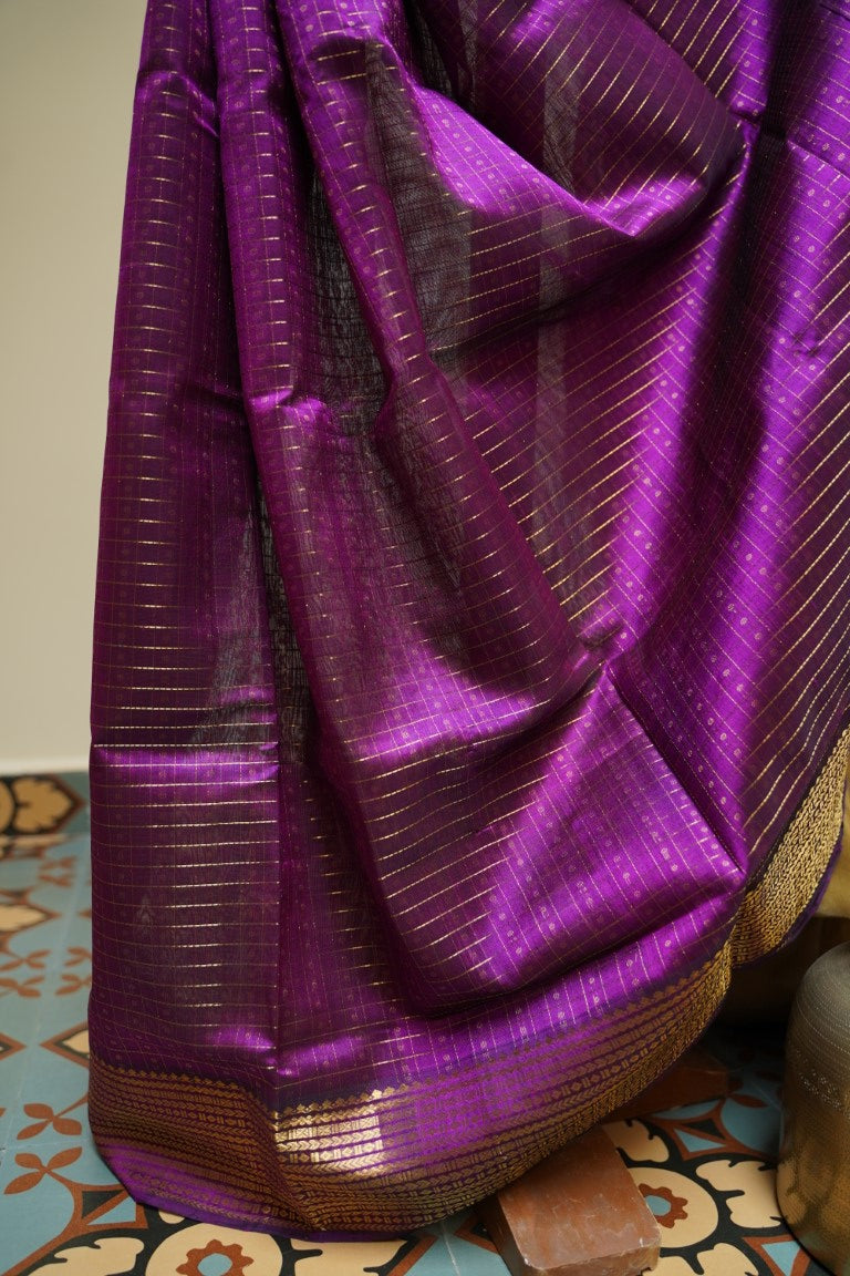 Kanchi Handloom Silk Cotton Saree PC13675