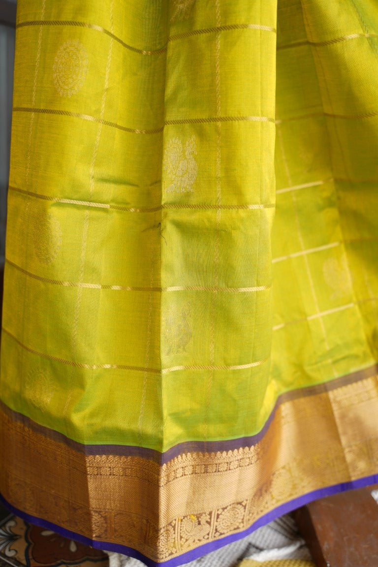 Kanchi Handloom Silk Cotton Saree PC13659