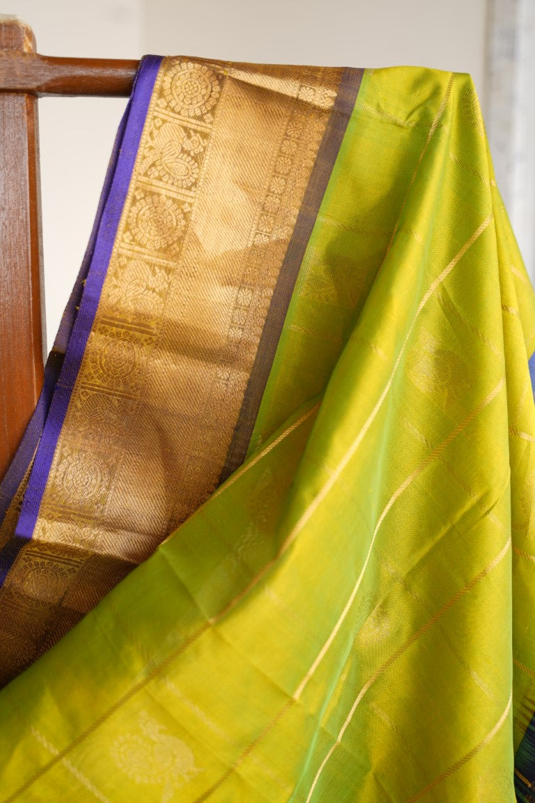 Kanchi Handloom Silk Cotton Saree PC13659