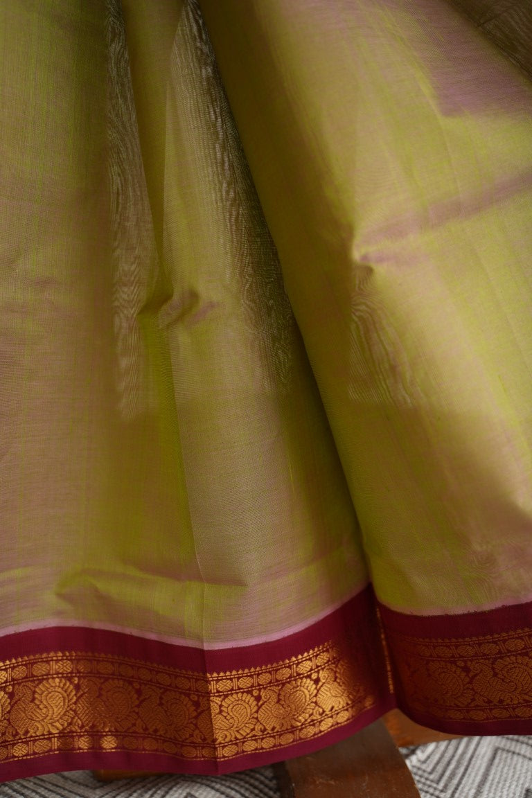 Kanchi Handloom Silk Cotton Saree PC13689