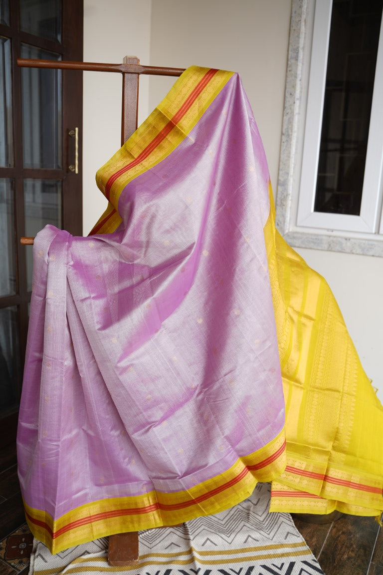 Kanchi Handloom Silk Cotton Saree PC13661