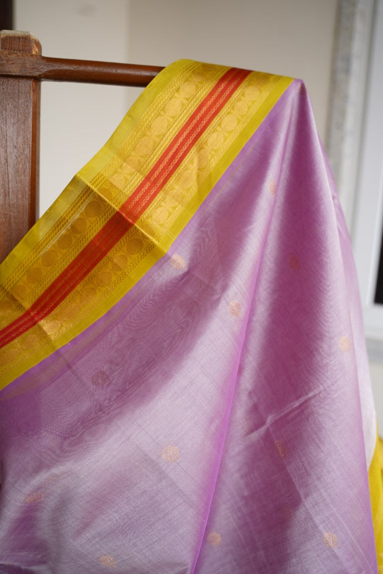 Kanchi Handloom Silk Cotton Saree PC13661