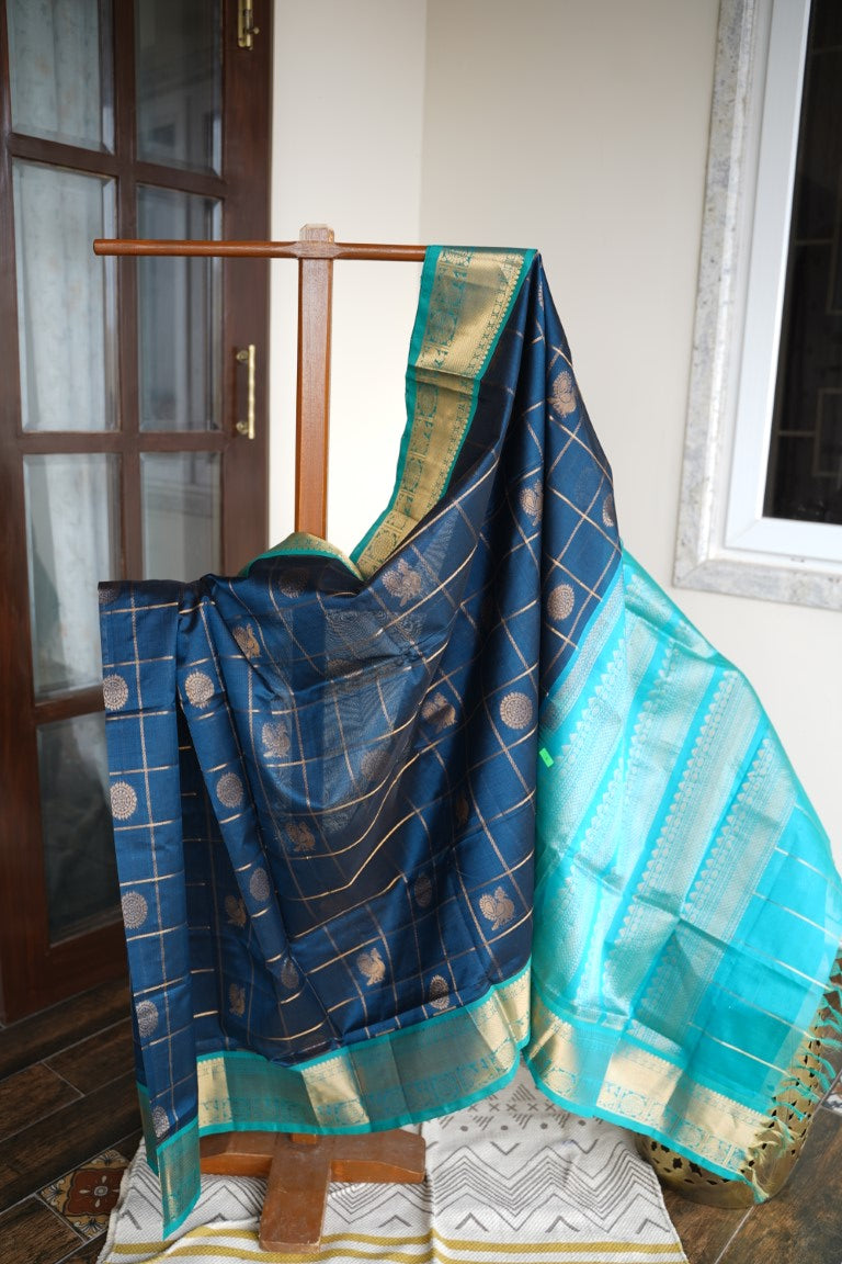 Kanchi Handloom Silk Cotton Saree PC13660