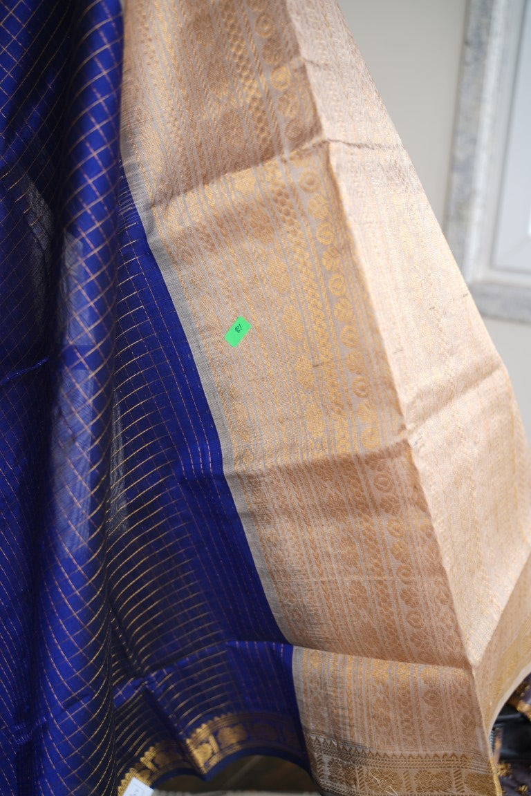 Kanchi Handloom Silk Cotton Saree PC13665