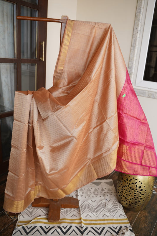 Kanchi Handloom Silk Cotton Saree PC13642