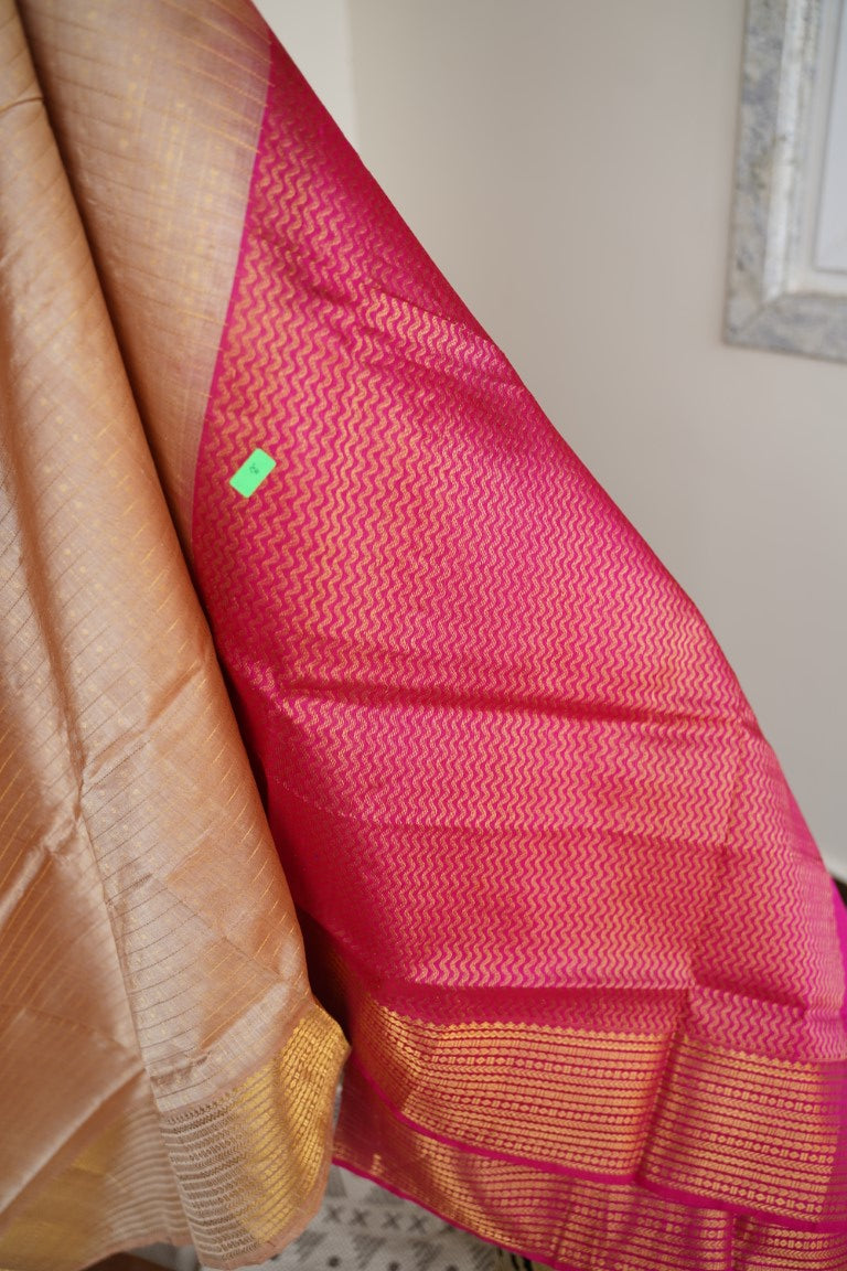 Kanchi Handloom Silk Cotton Saree PC13642