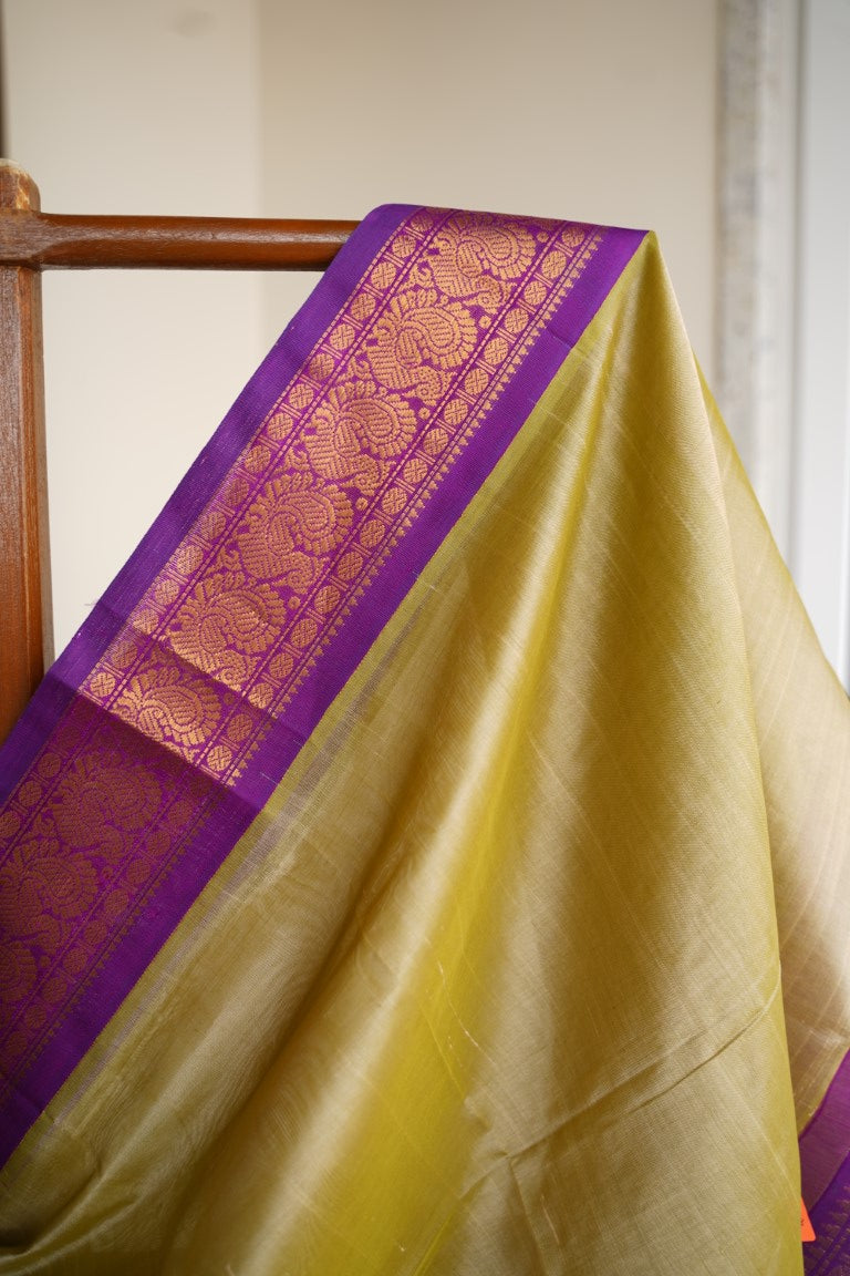 Kanchi Handloom Silk Cotton Saree PC13685