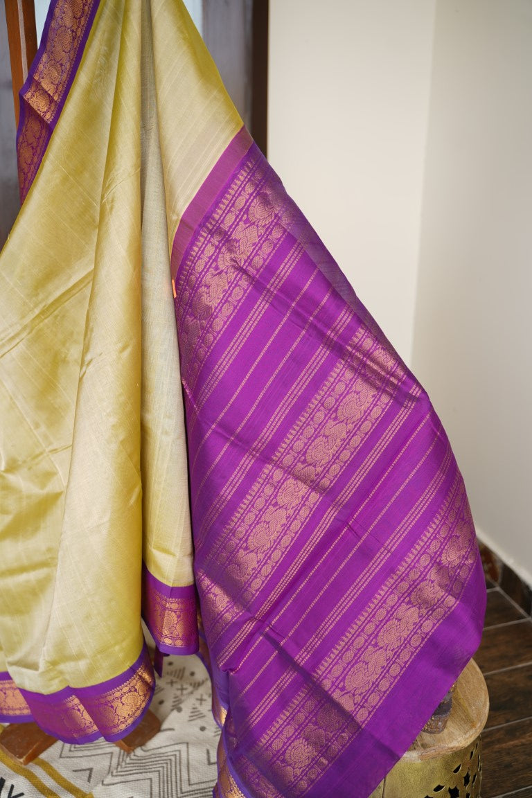 Kanchi Handloom Silk Cotton Saree PC13685