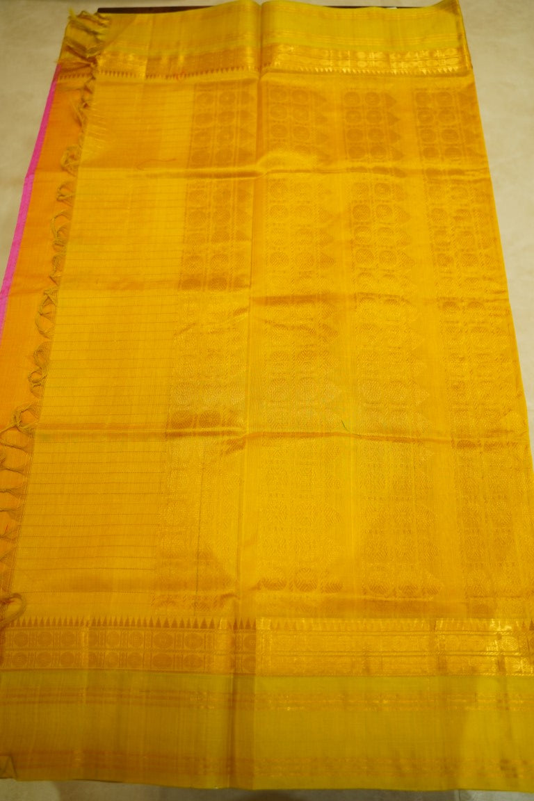 Kanchi Handloom Silk Cotton Saree PC13684