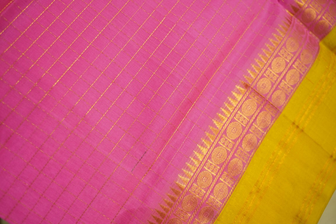 Kanchi Handloom Silk Cotton Saree PC13684