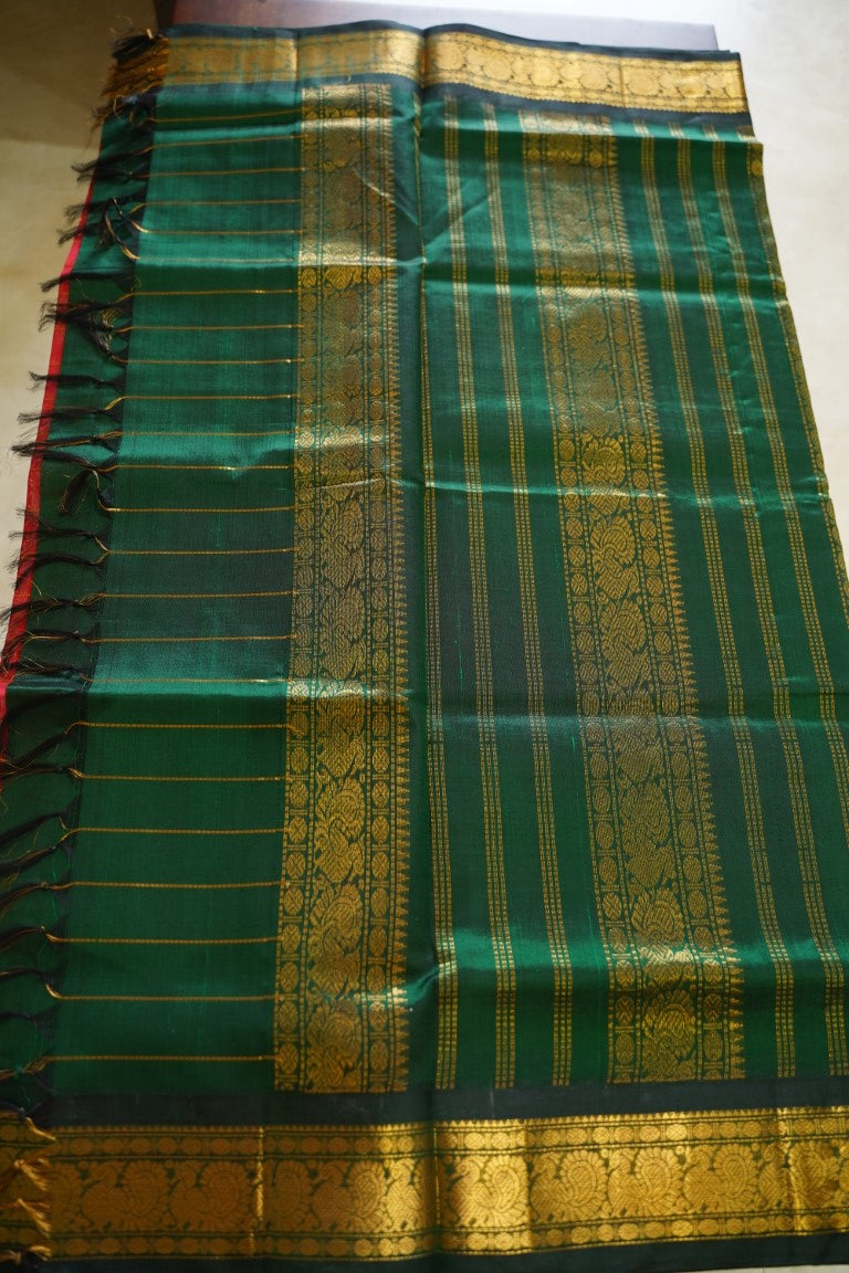 Kanchi Handloom Silk Cotton Saree PC13682