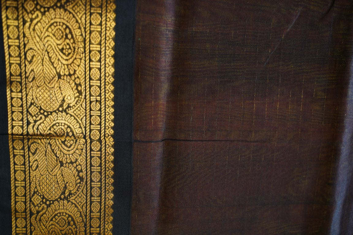 Kanchi Handloom Silk Cotton Saree PC13650