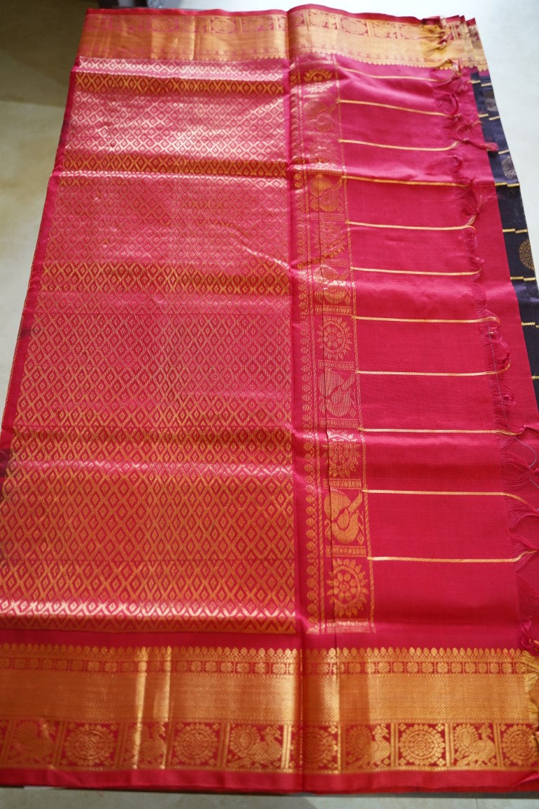 Kanchi Handloom Silk Cotton Saree PC13641