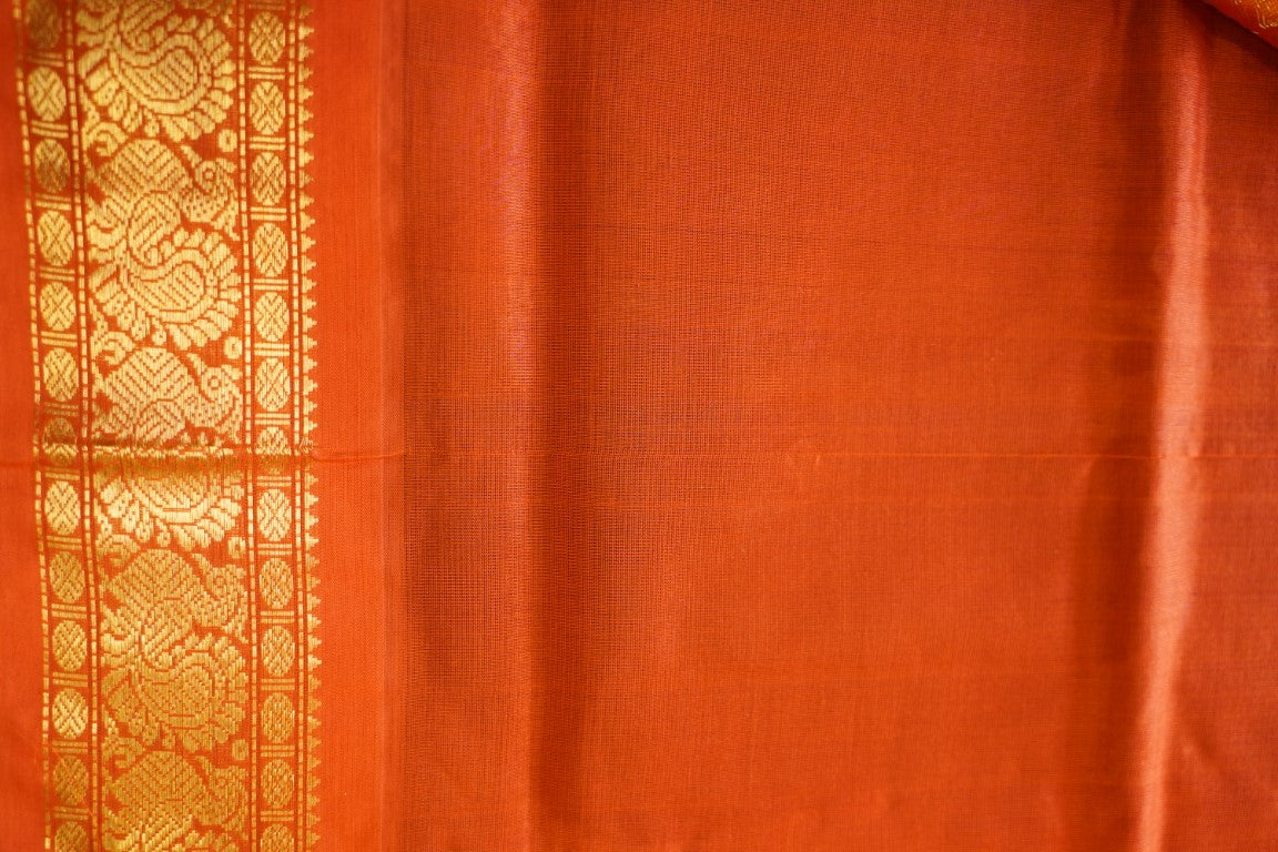 Kanchi Handloom Silk Cotton Saree PC13689