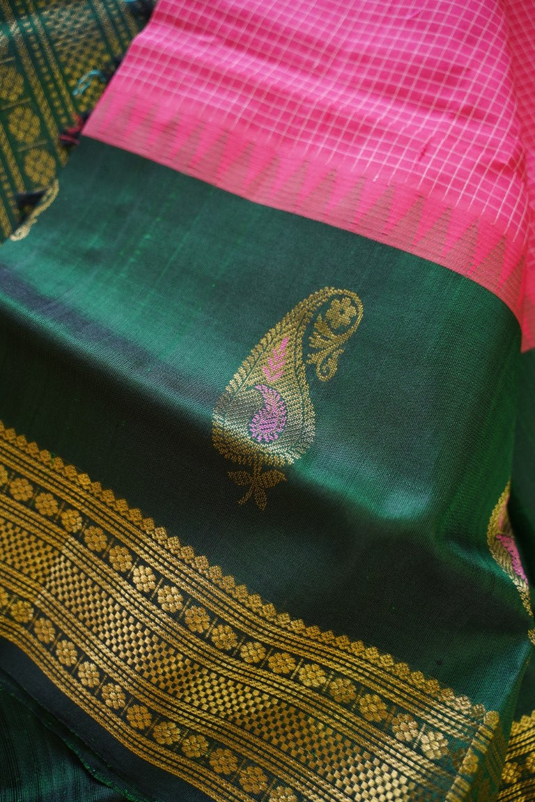 Kanchi Handloom Silk Cotton Saree PC13669