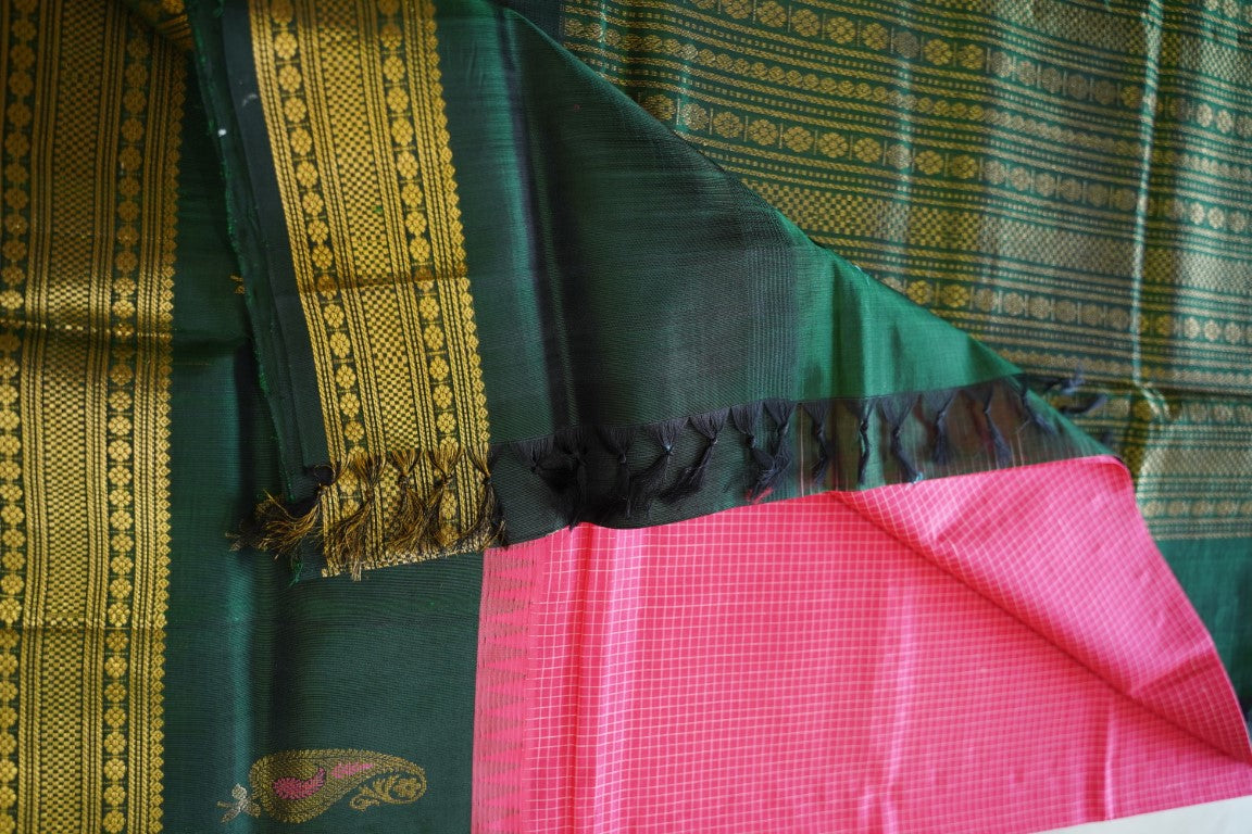 Kanchi Handloom Silk Cotton Saree PC13669