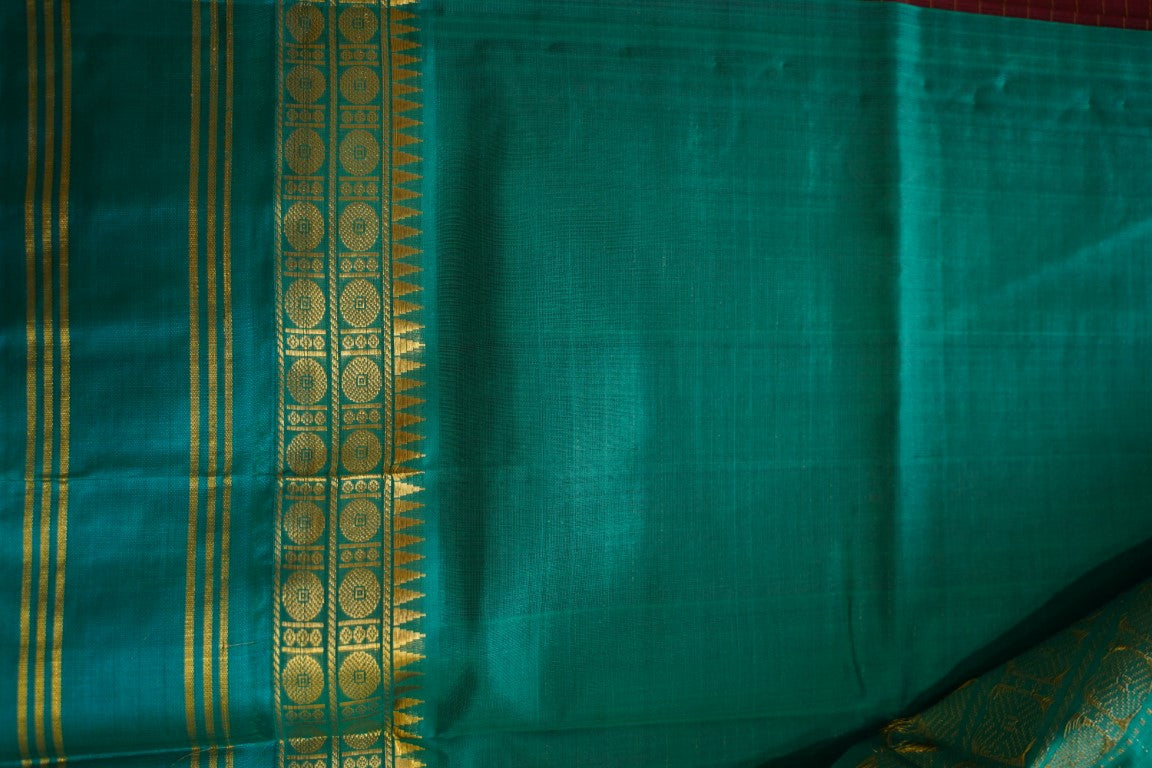 Kanchi Handloom Silk Cotton Saree PC13651