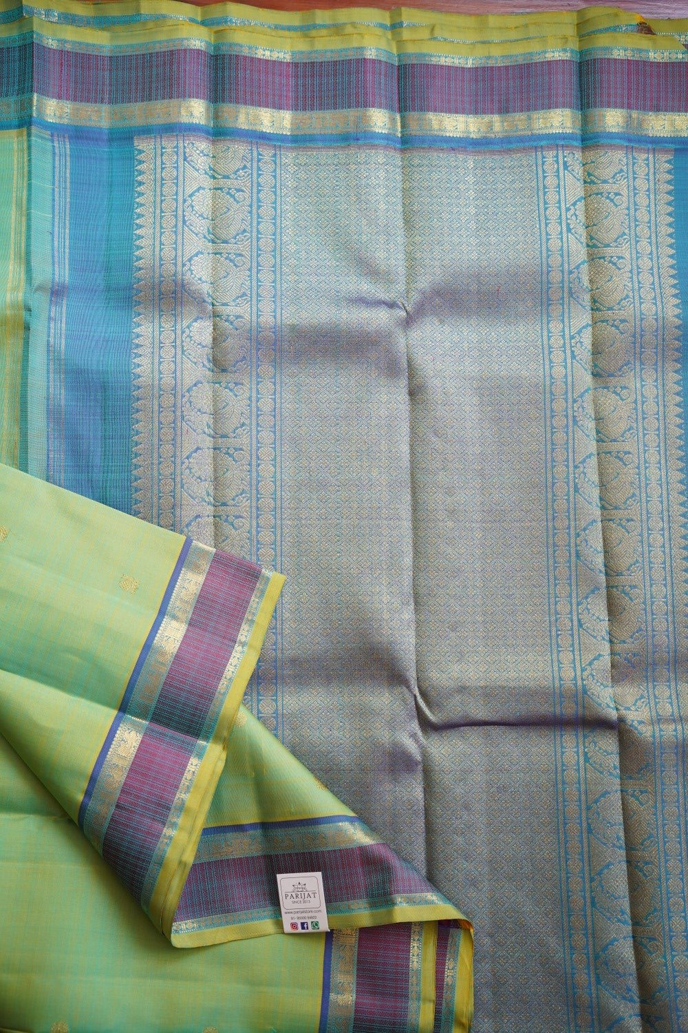 Pure Kanchi Silk Saree PC11823