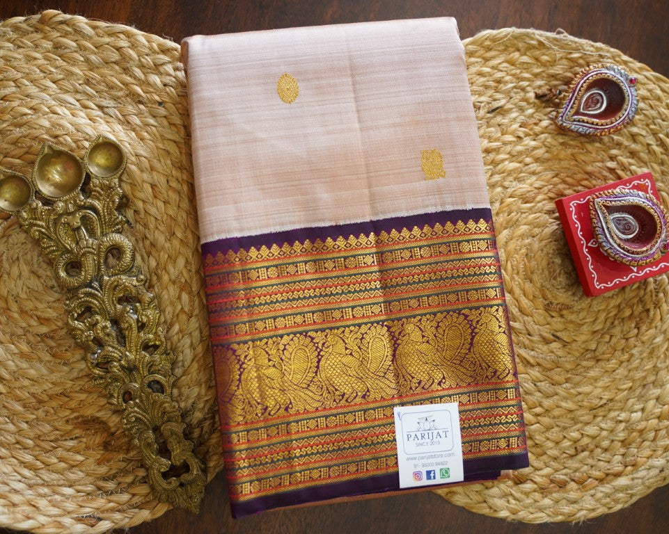 Pure Kanchi Silk Saree PC13634