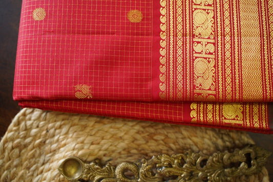 Pure Kanchi Silk Saree PC13627