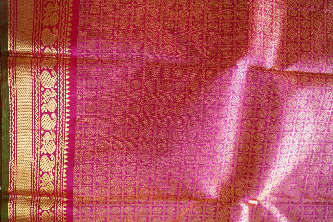 Pure Kanchi Silk Saree PC13633