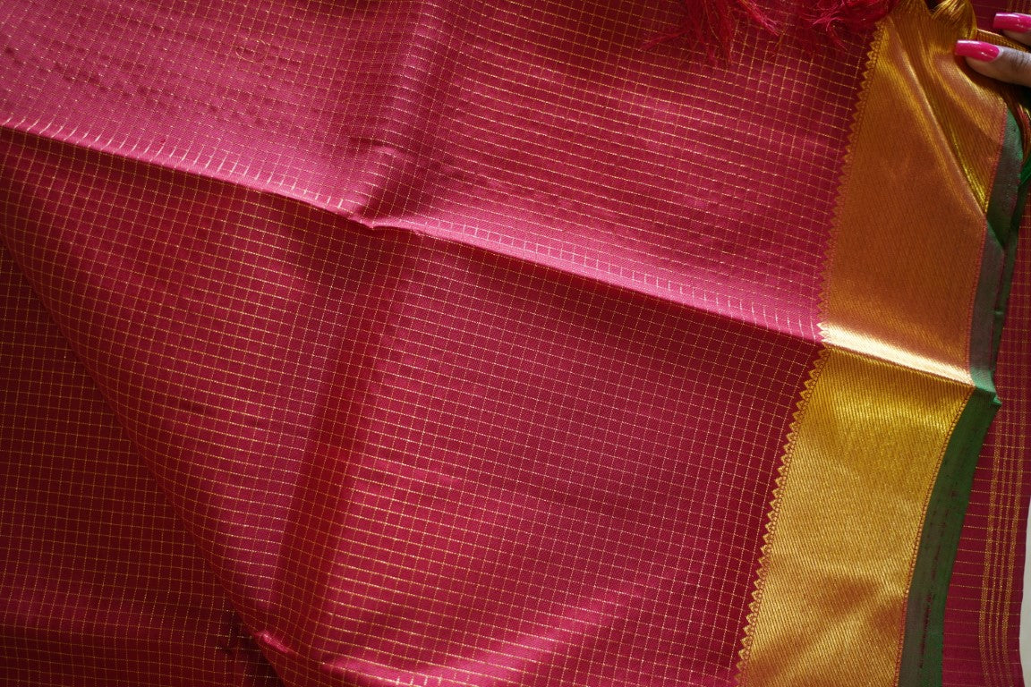 Pure Kanchi Silk Saree PC13637