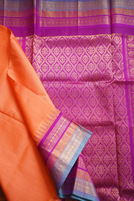 Kanchi Handloom Silk Cotton Saree  PC11814