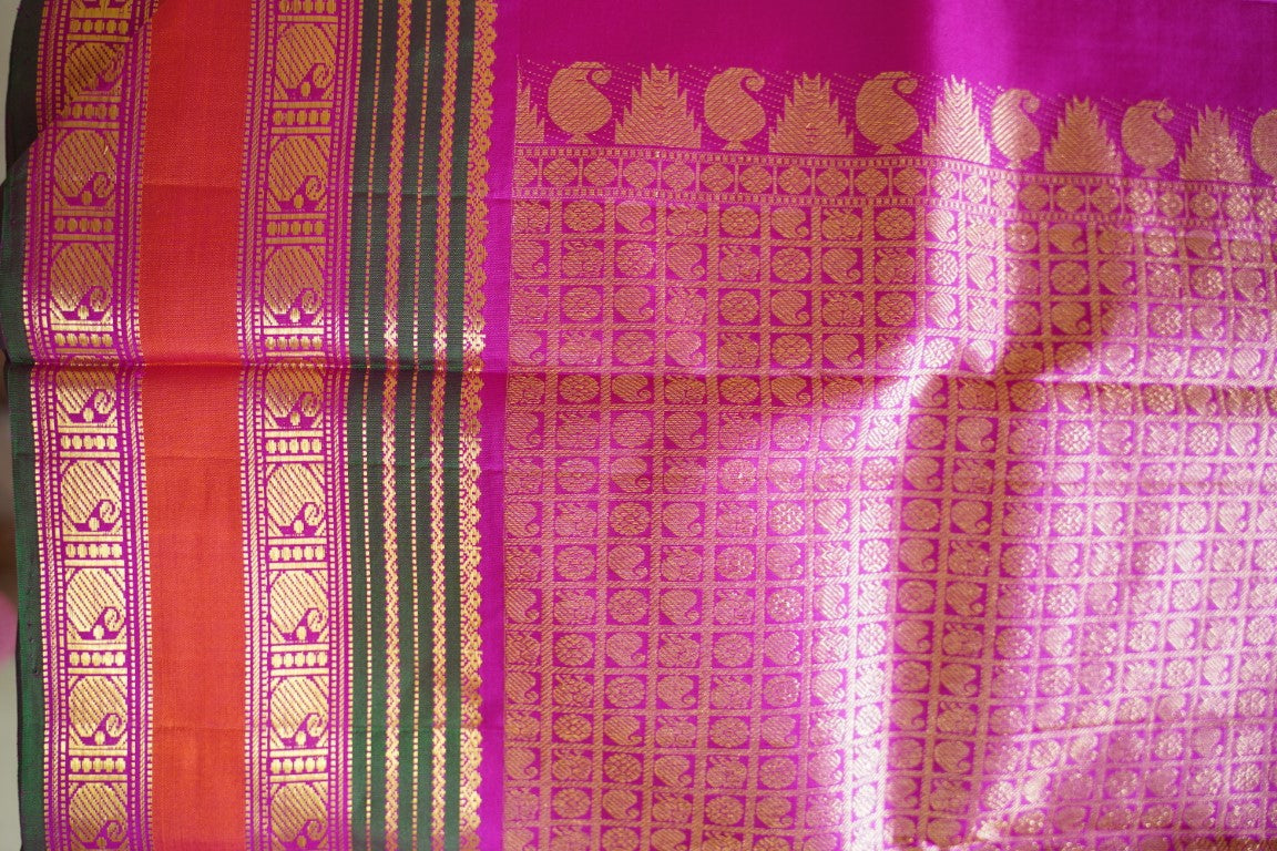 Pure Kanchi Silk Saree PC13635