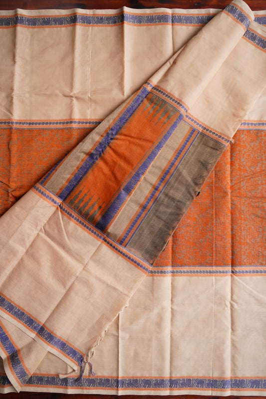 Vanasingaram Handloom Kanchi Silk Cotton Saree PC7019