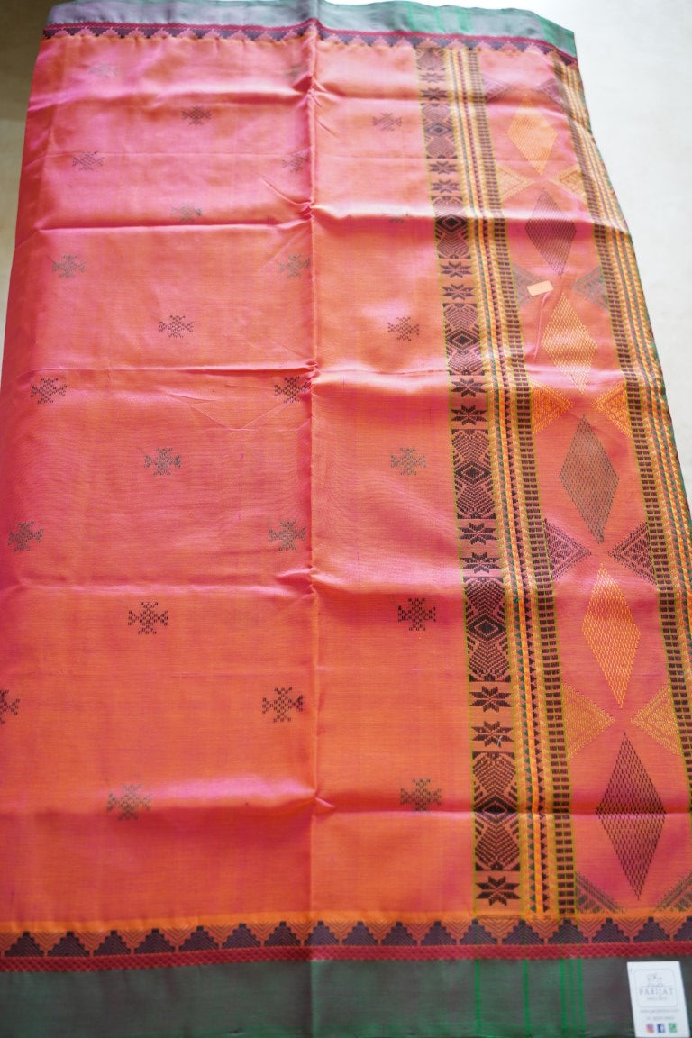 Kanchi Handloom Silk Cotton Saree PC13652