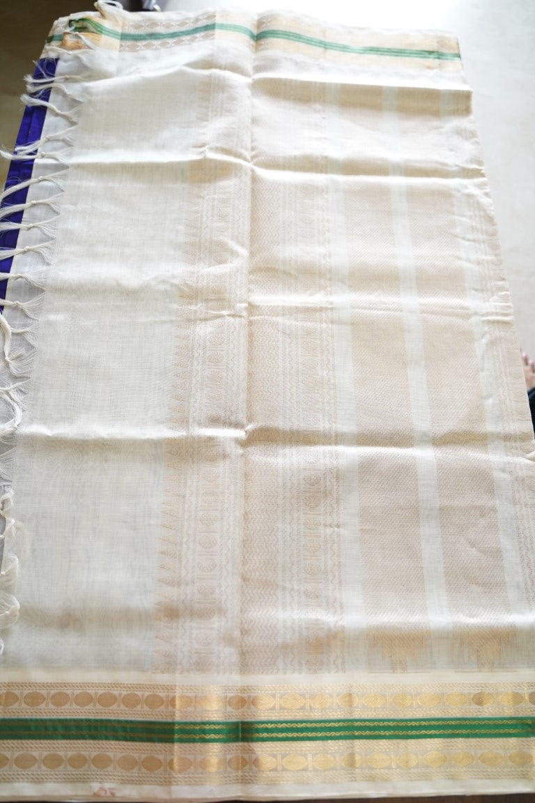 Kanchi Handloom Silk Cotton Saree PC13664