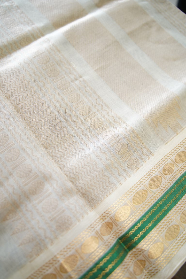 Kanchi Handloom Silk Cotton Saree PC13664