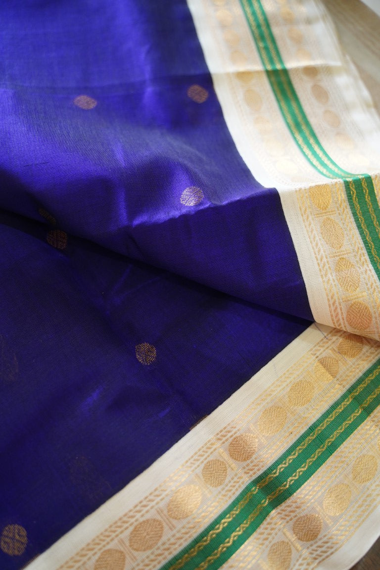 Kanchi Handloom Silk Cotton Saree PC13664