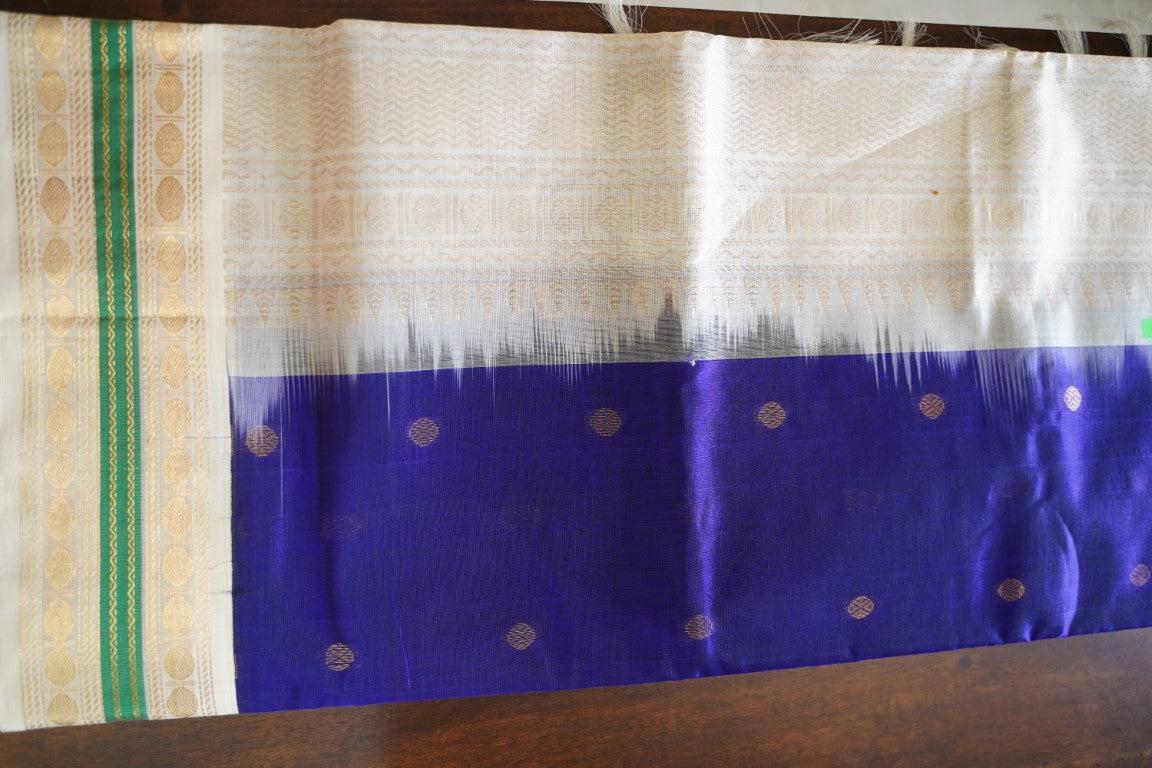 Kanchi Handloom Silk Cotton Saree PC13664