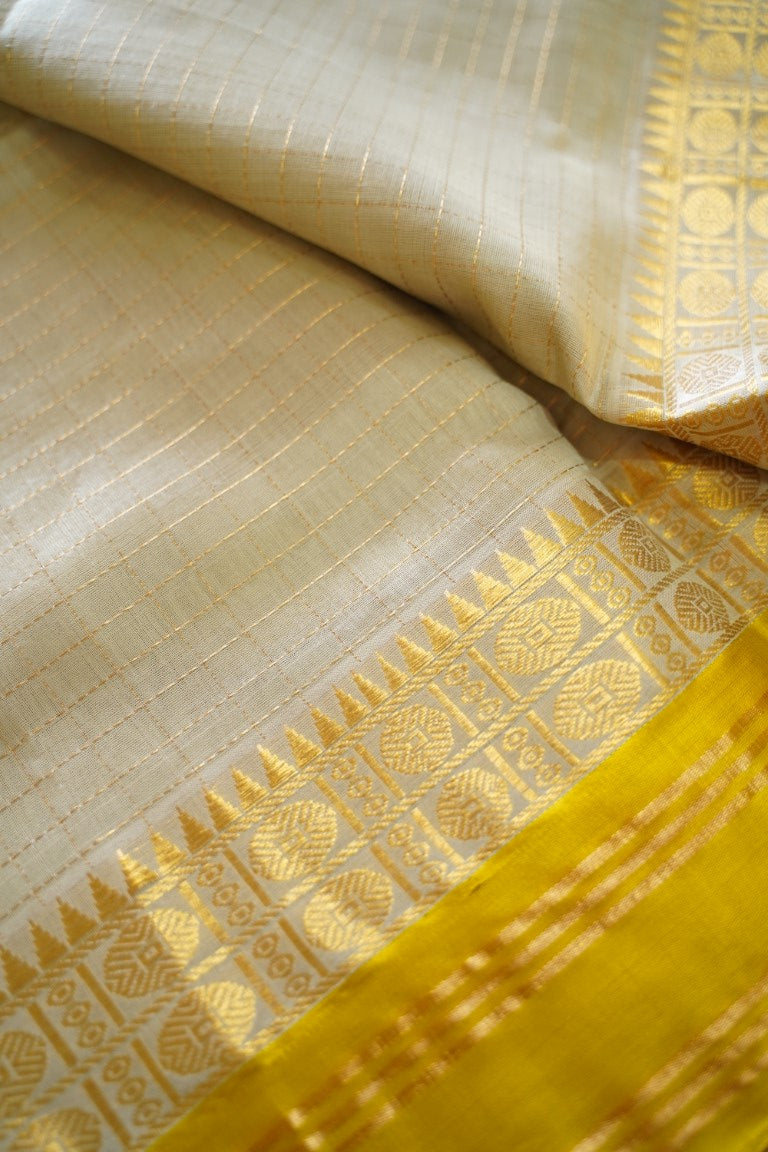 Kanchi Handloom Silk Cotton Saree PC13666