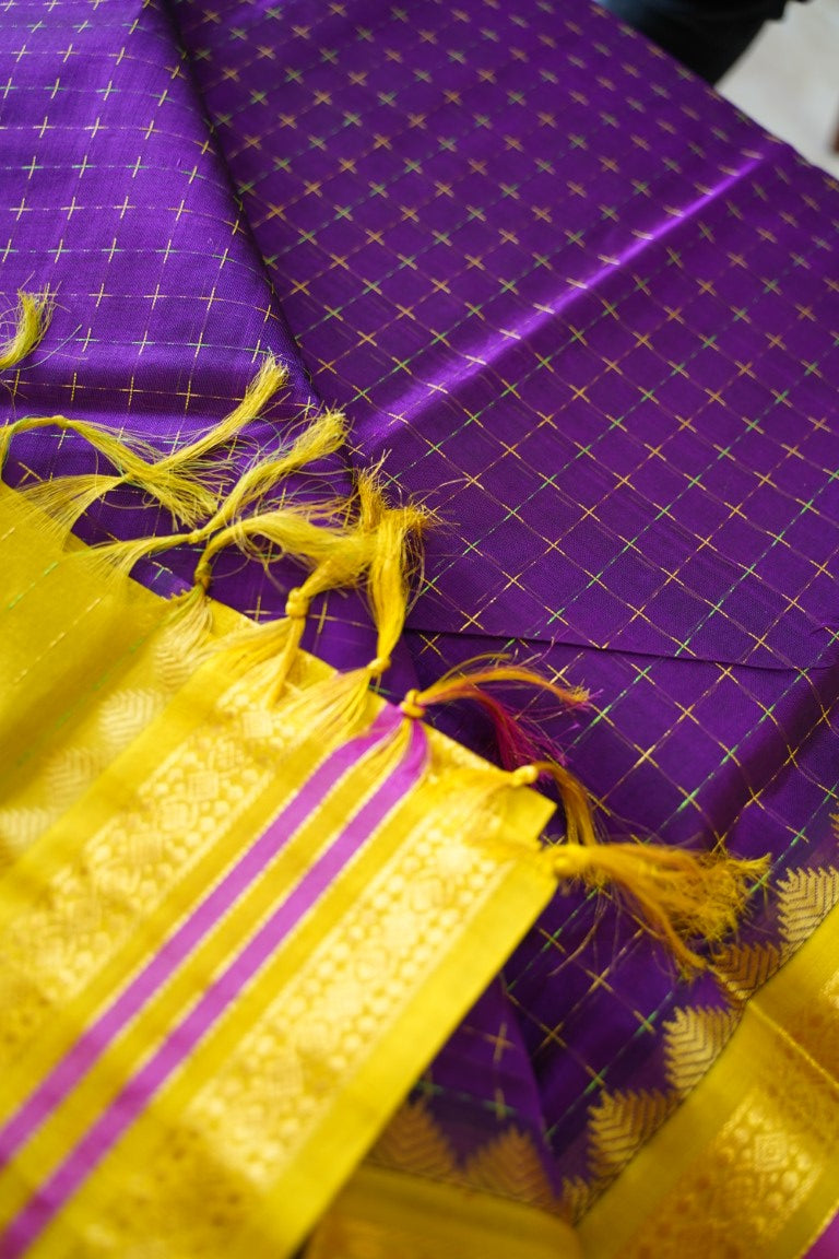 Kanchi Handloom Silk Cotton Saree PC13668