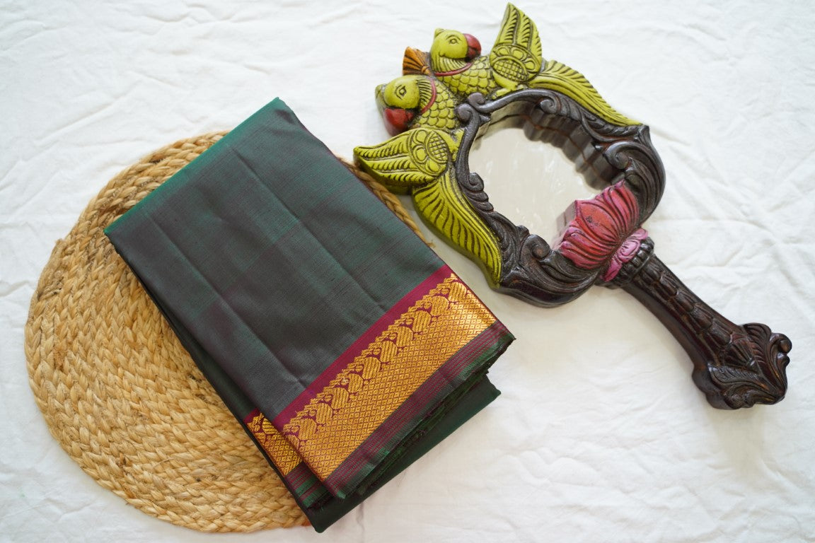 Pure Kanchi Silk Saree PC13698