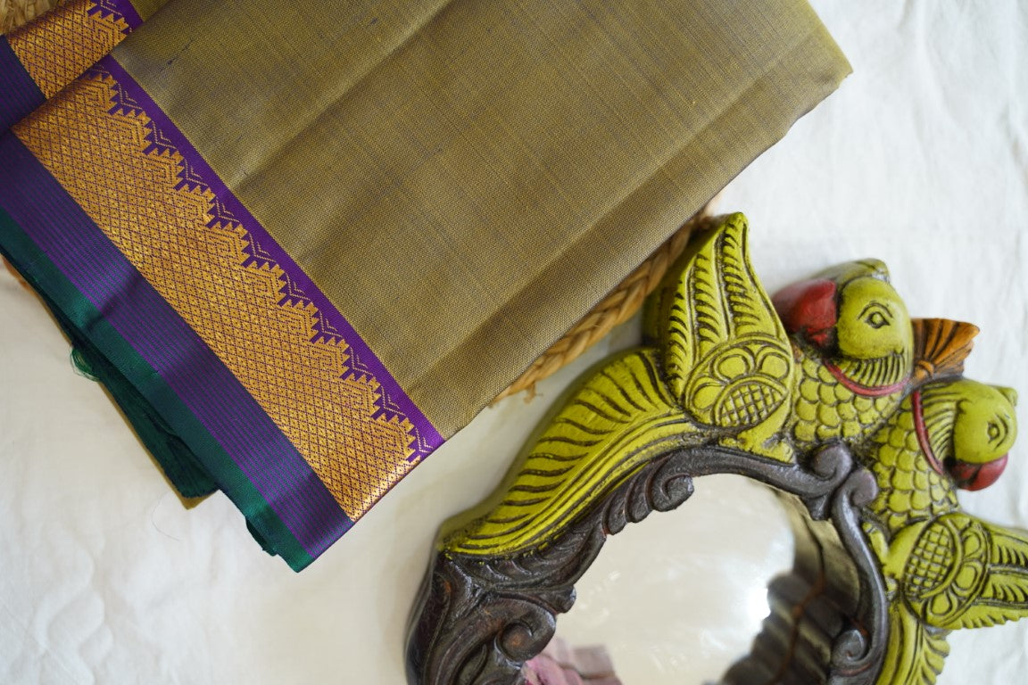 Pure Kanchi Silk Saree PC13701