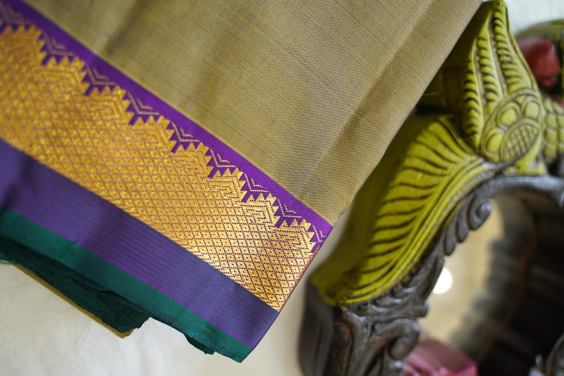 Pure Kanchi Silk Saree PC13701