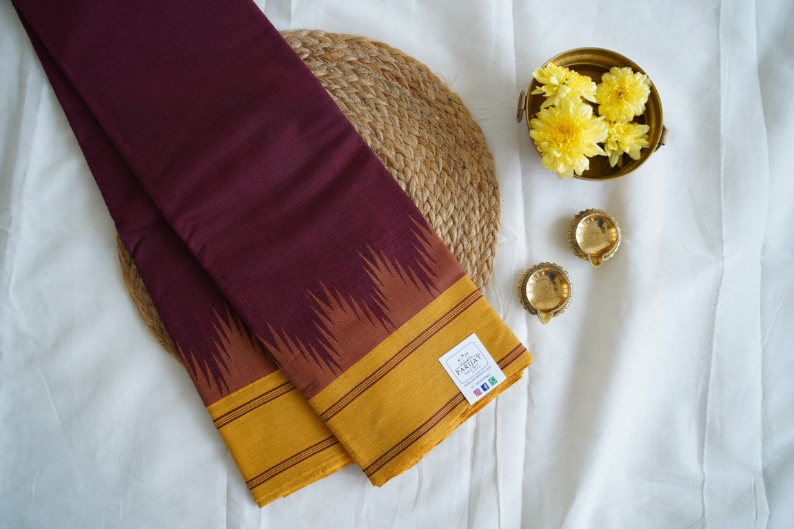 Kanchi handloom Cotton  Saree PC13762