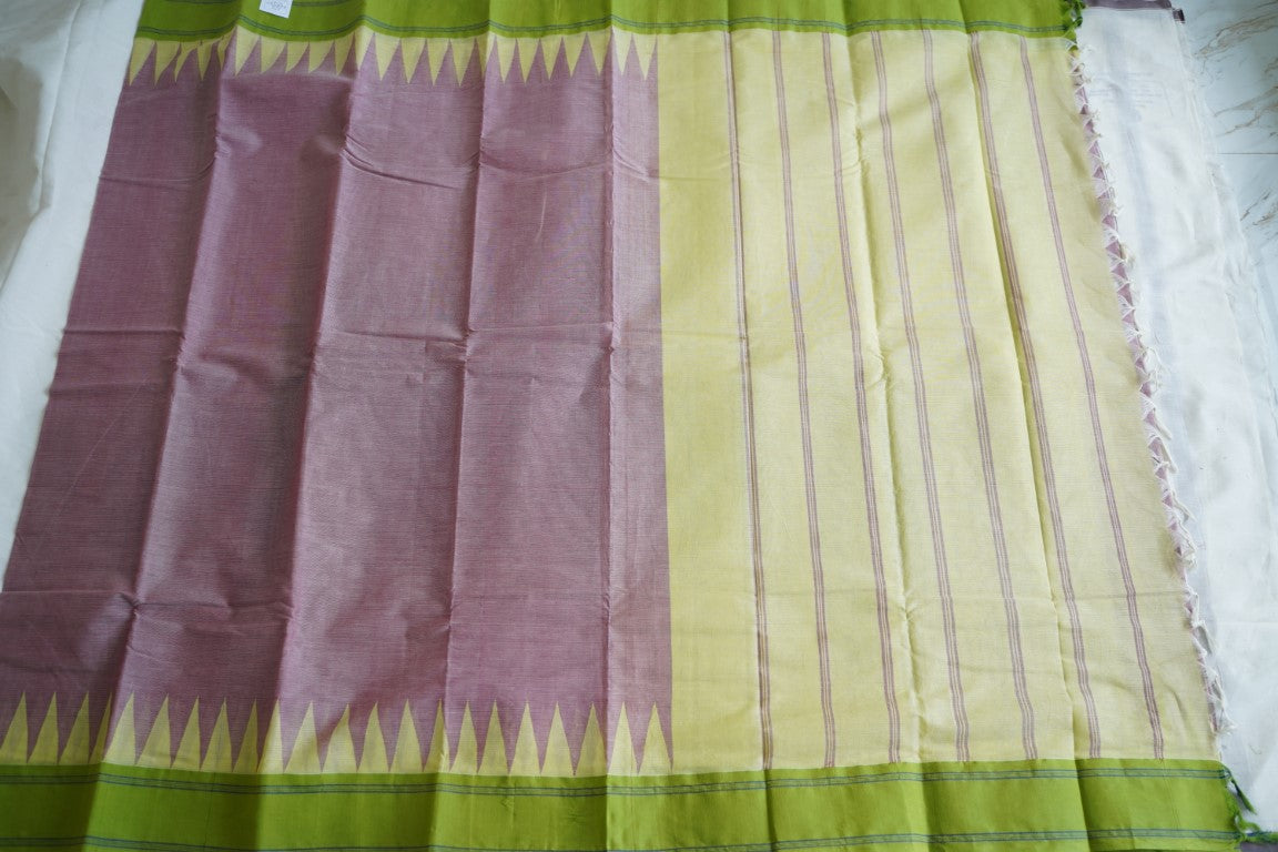 Kanchi handloom Cotton  Saree PC13761