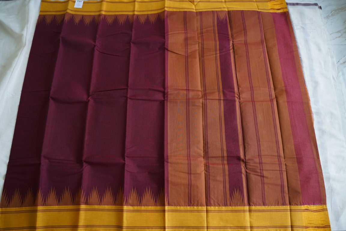 Kanchi handloom Cotton  Saree PC13762