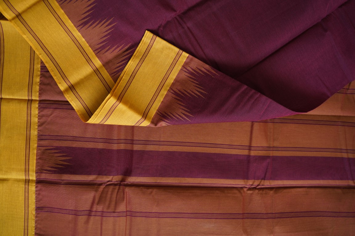 Kanchi handloom Cotton  Saree PC13762