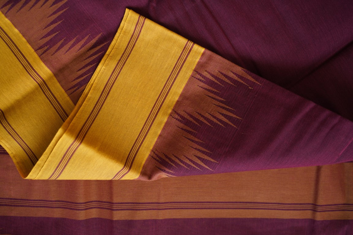 Kanchi handloom Cotton  Saree PC13762