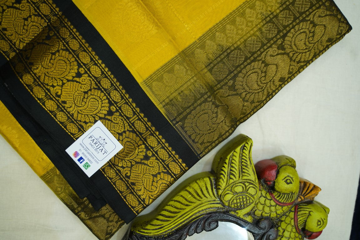 Kanchi Handloom Silk Cotton Saree PC13753