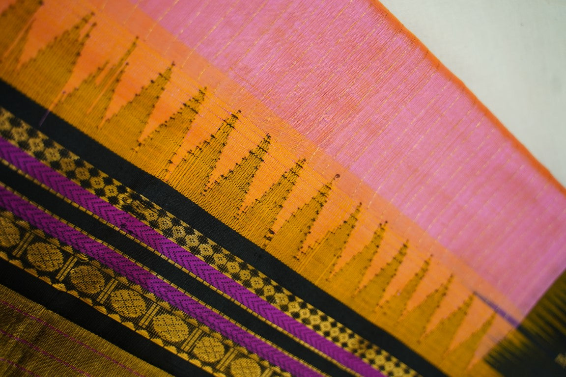 Kanchi Handloom Silk Cotton Saree PC13748