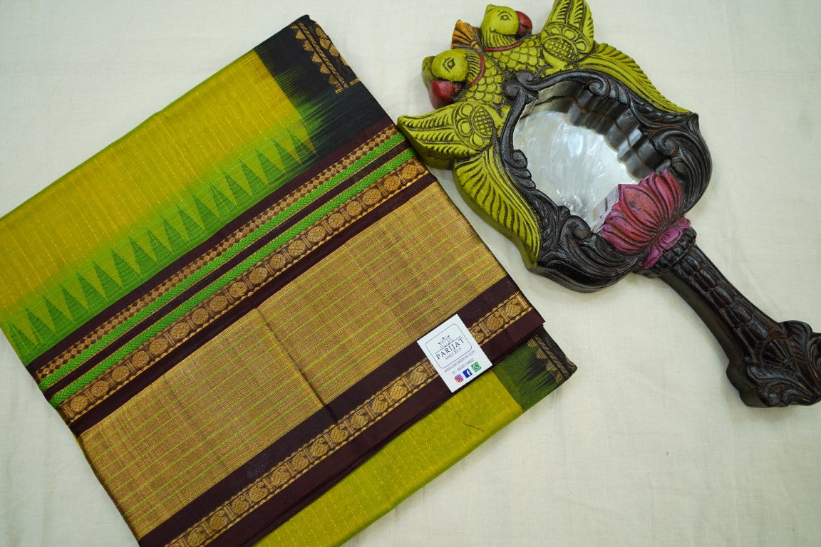 Kanchi Handloom Silk Cotton Saree PC13740