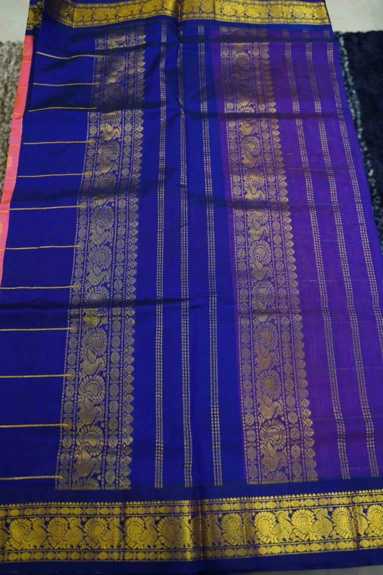 Kanchi Handloom Silk Cotton Saree PC13755