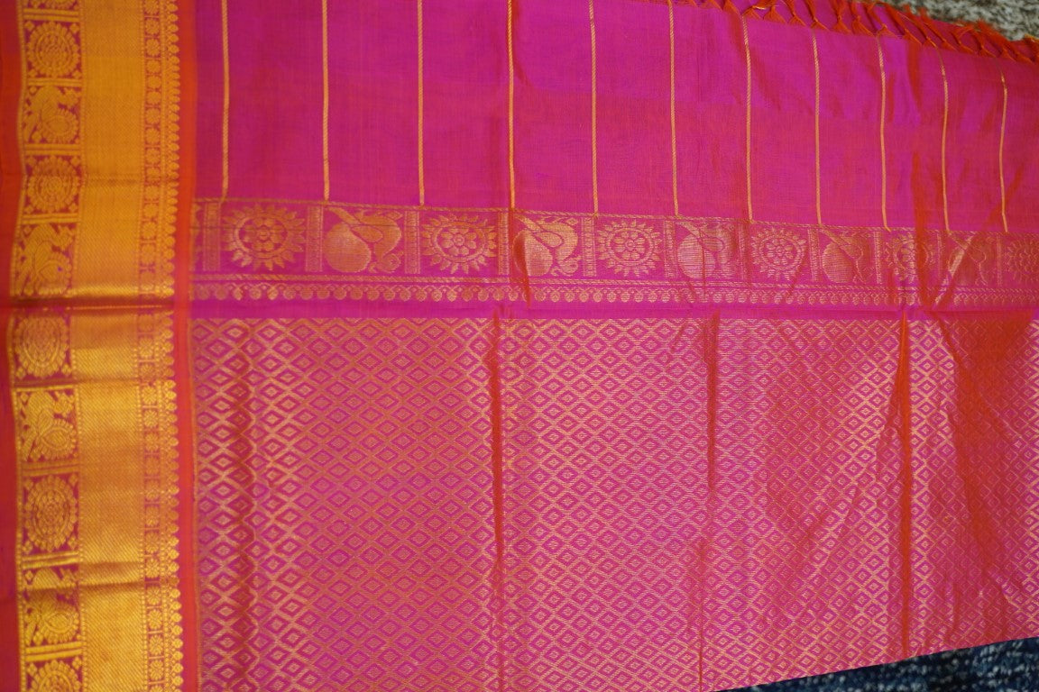 Kanchi Handloom Silk Cotton Saree PC13657