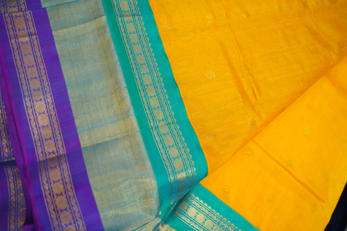 Kanchi Handloom Silk Cotton Saree PC13749